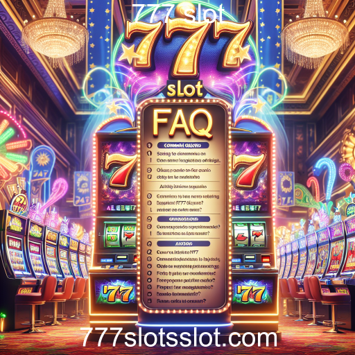 Entendendo a Categoria FAQ em Jogos de Slot no 777 Slot